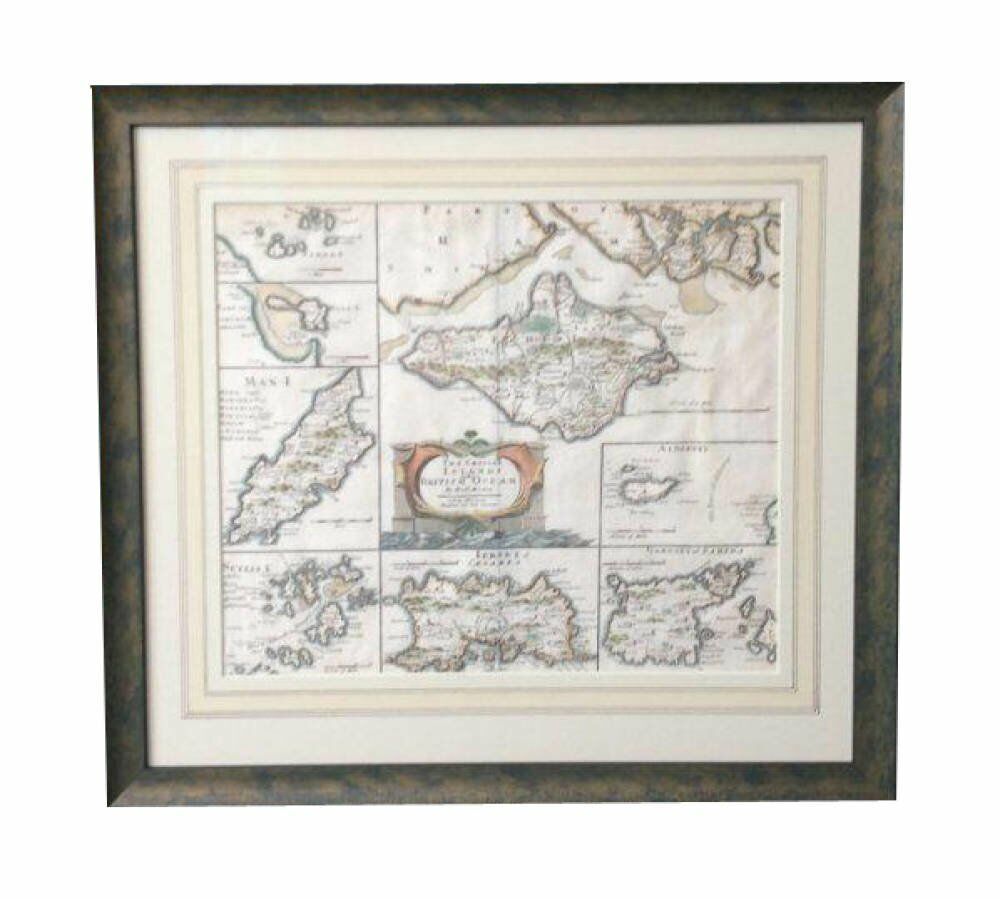 Map of Smaller Islands in the British Ocean