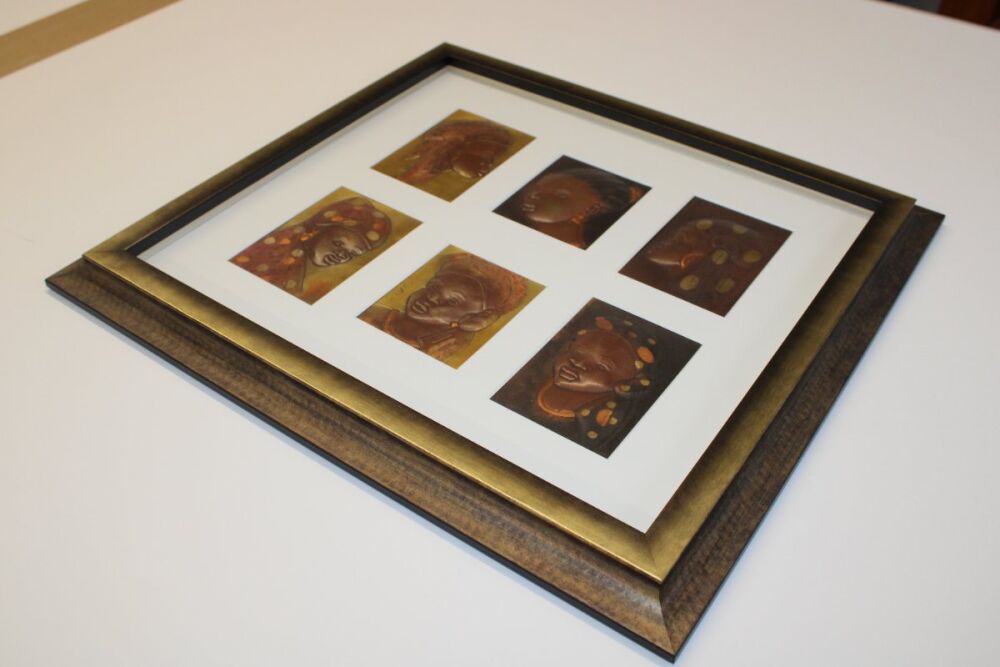 Multi Aperture Mount for Six African Portraits