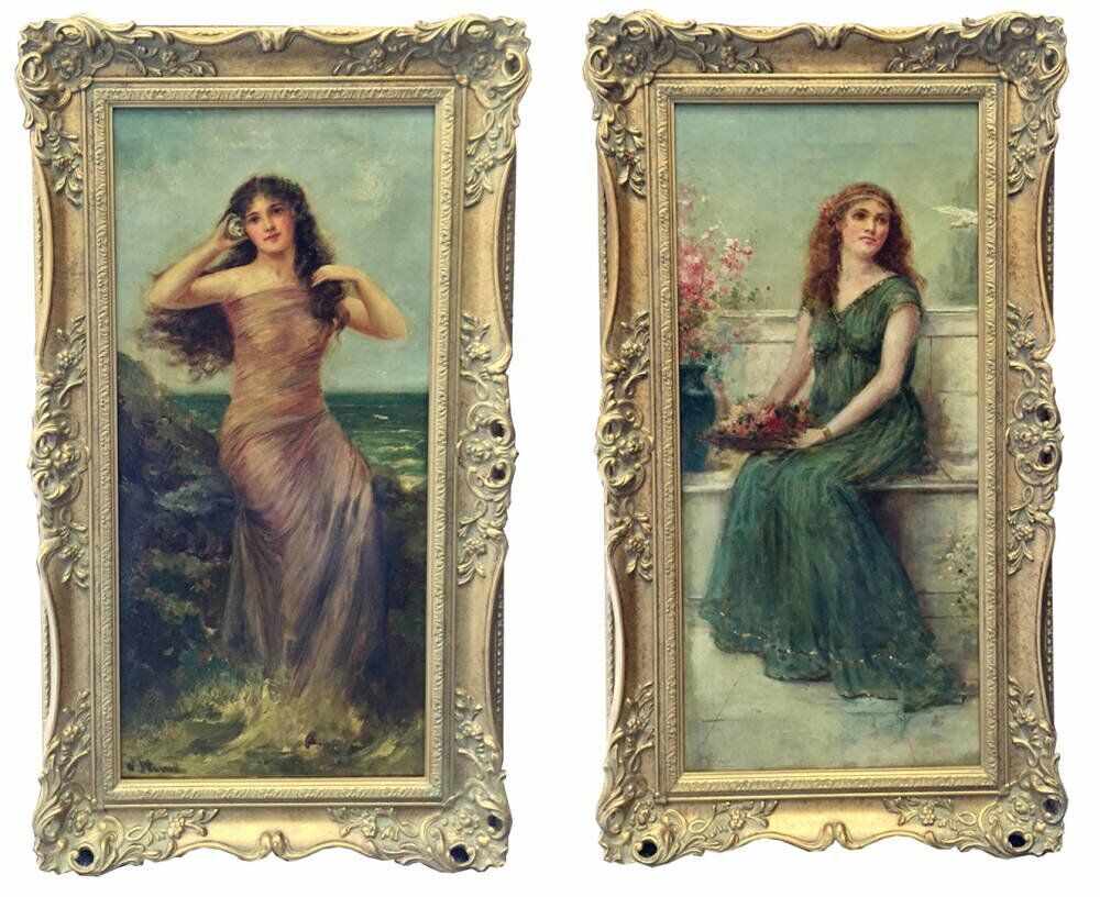 Ornate Frame for Joseph William Carroll Reproduction Oil Paintings