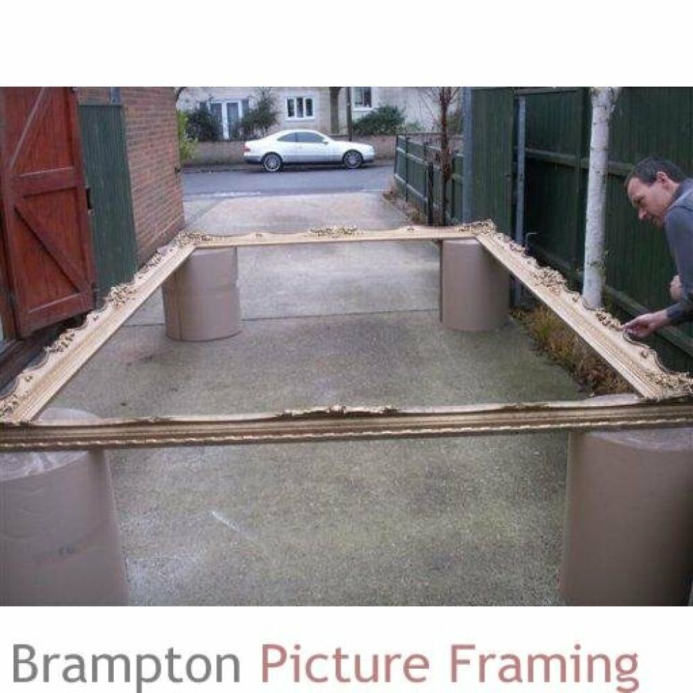 Large Ornate Swept Frame Measuring 4m x 2m