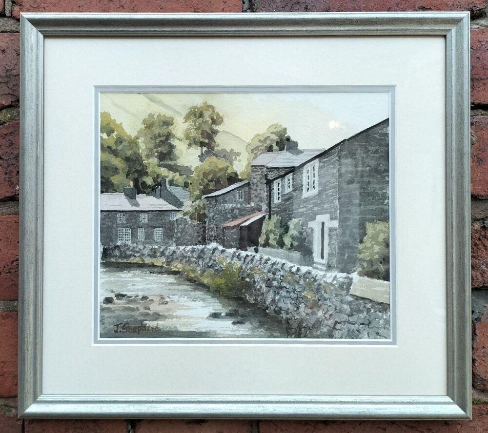Watercolour of Bridge in Castleton