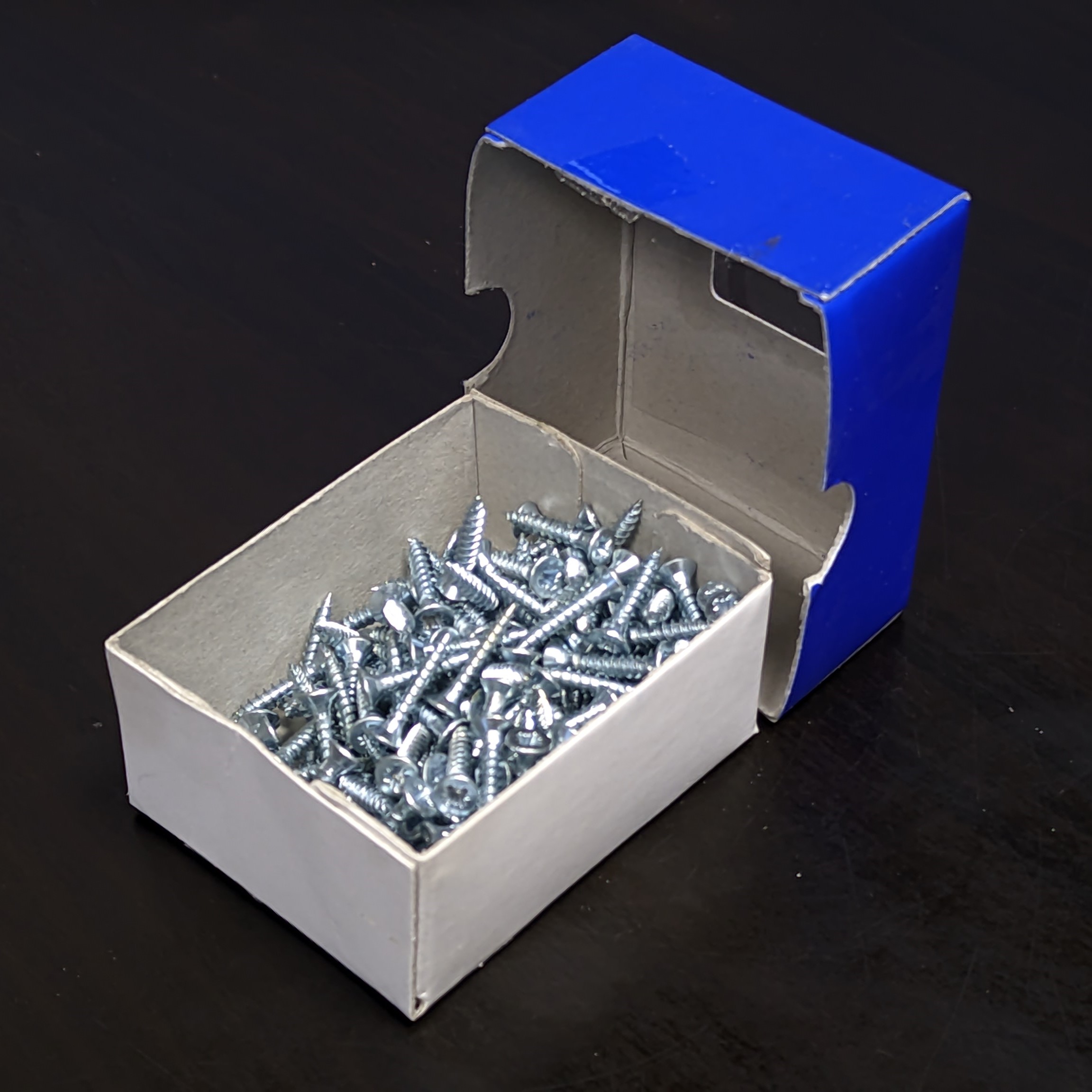 Pozi Zinc Plated Wood Screws 5/8x4 3x16mm