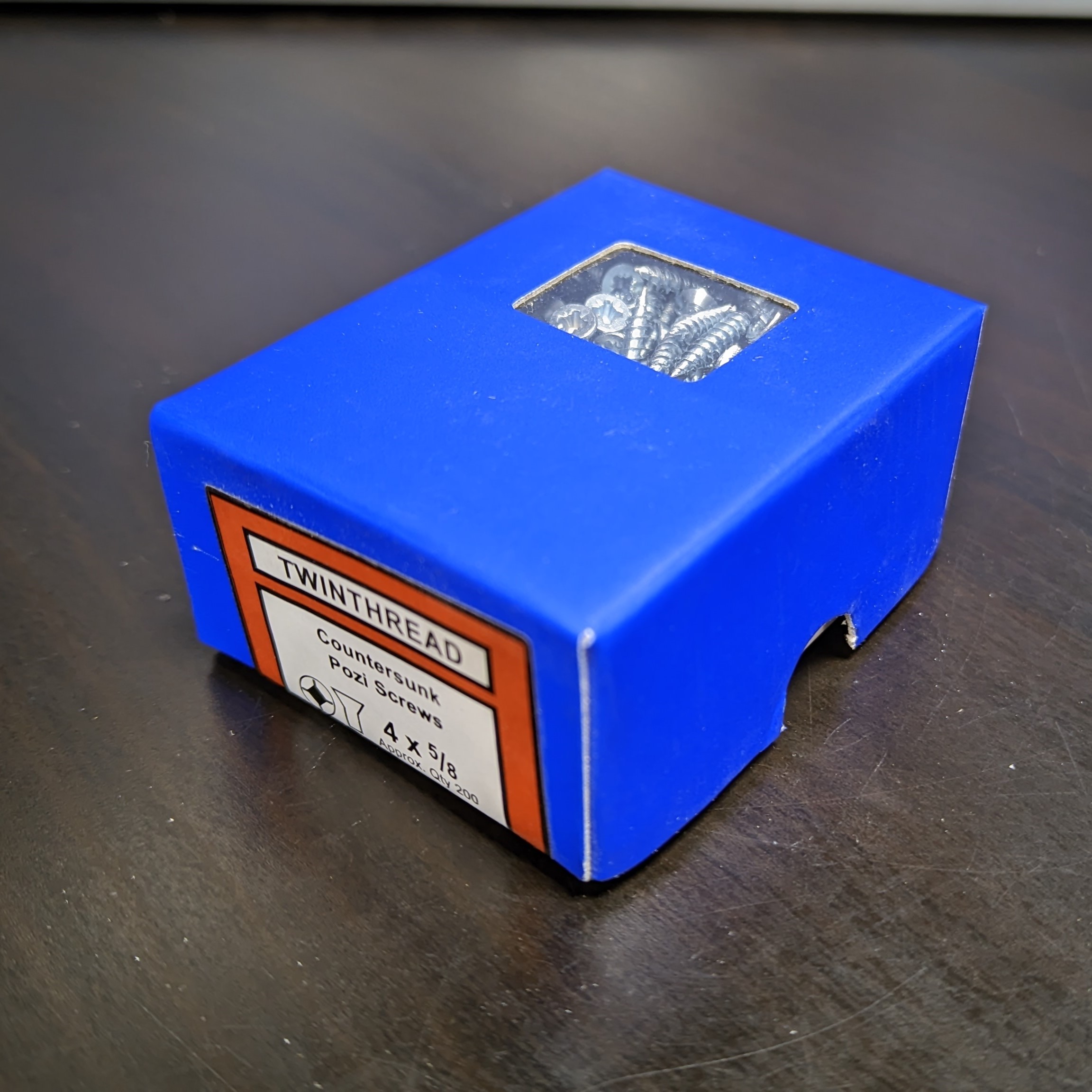 Pozi Zinc Plated Wood Screws 5/8x4 3x16mm