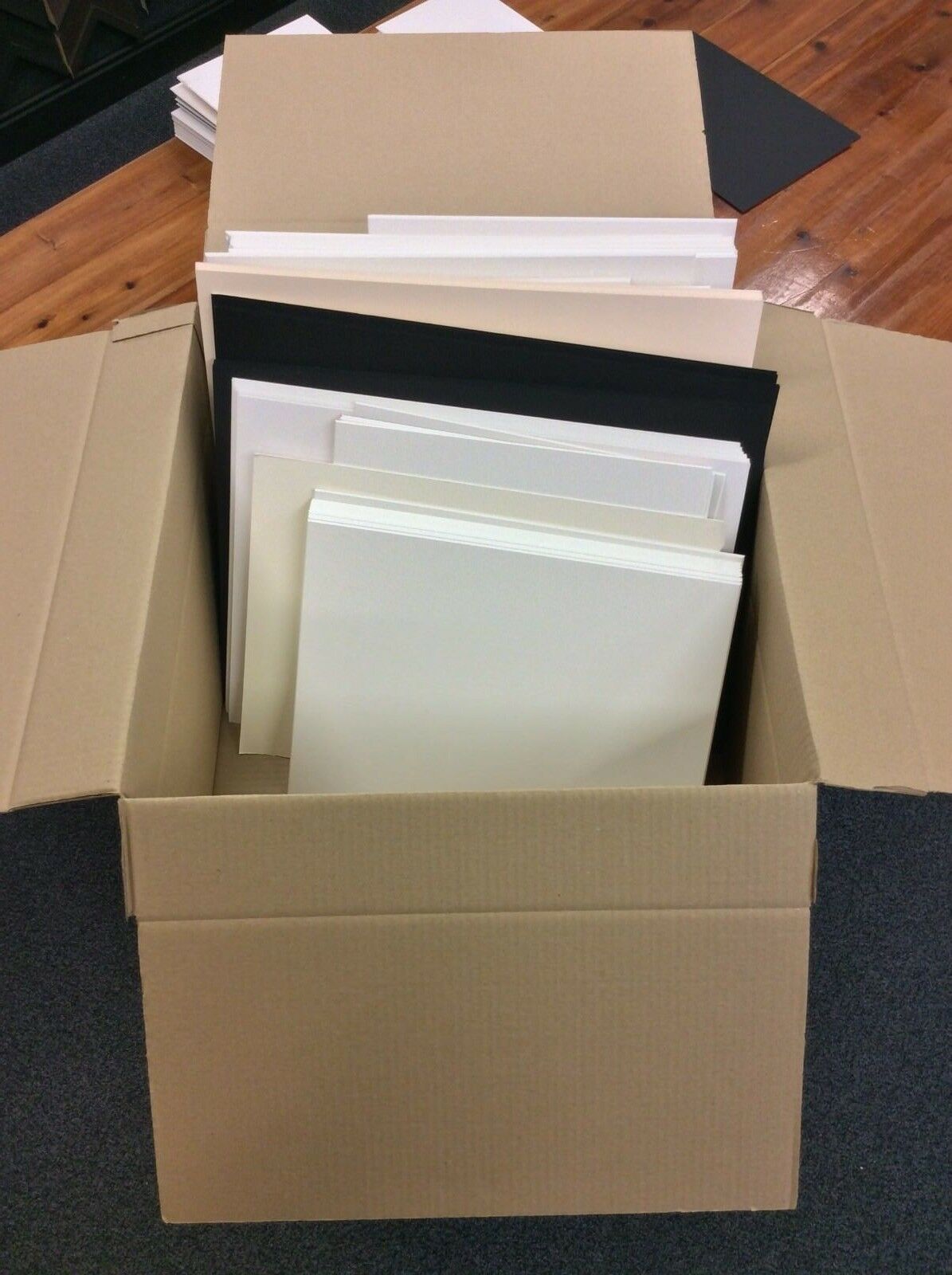 Small Card/Mountboard Offcuts (up to A4, approx 5kg)