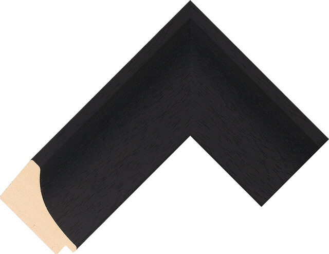107000167 - Black - 61mm wide picture frame chevron