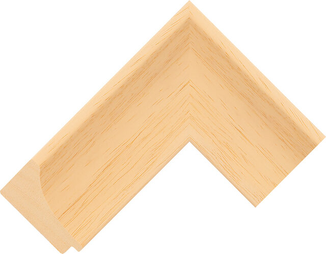 107400000 - Natural - 60mm wide picture frame chevron