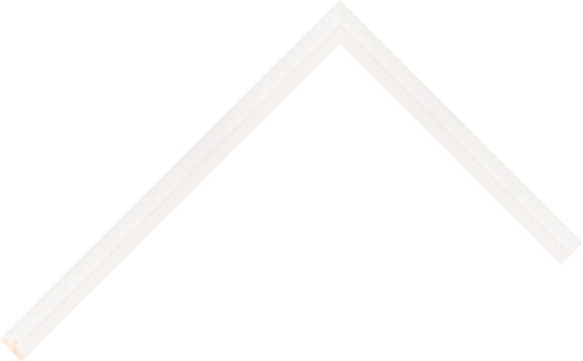 115653 - White - 11mm wide picture frame chevron