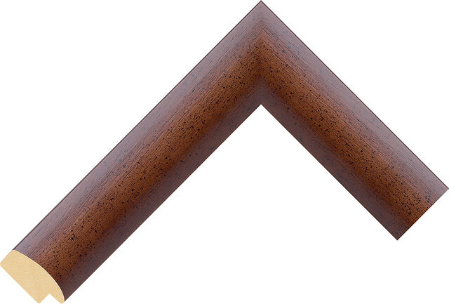 116011000 - Walnut - 34mm wide picture frame chevron