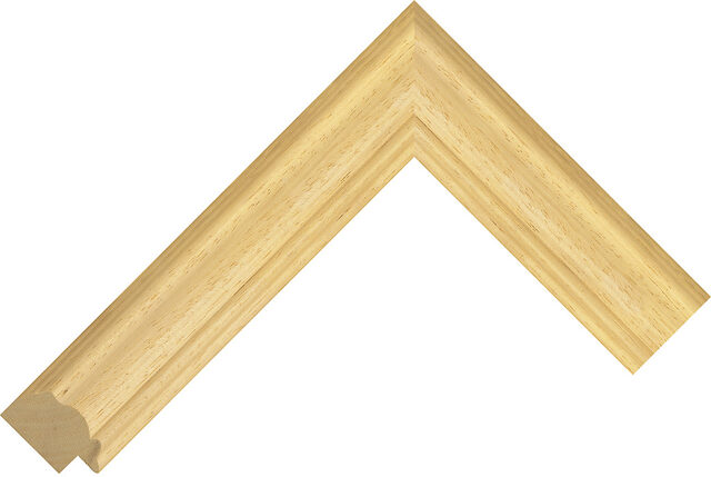 116400000 - Natural - 34mm wide picture frame chevron