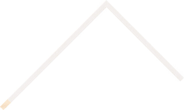 117000127 - White - 13mm wide picture frame chevron