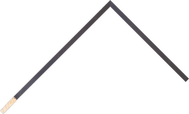 117250167 - Black - 25mm wide picture frame chevron