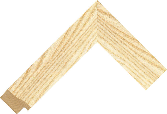 119300000 - Natural - 38mm wide picture frame chevron