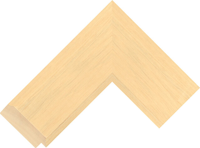 126400000 - Natural - 89mm wide picture frame chevron