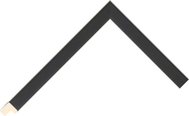 130167000 - Black - 15mm wide picture frame chevron