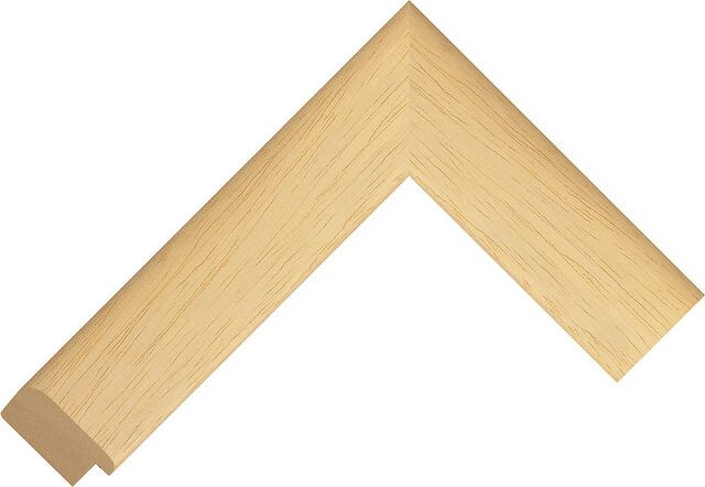 137400000 - Natural - 38mm wide picture frame chevron