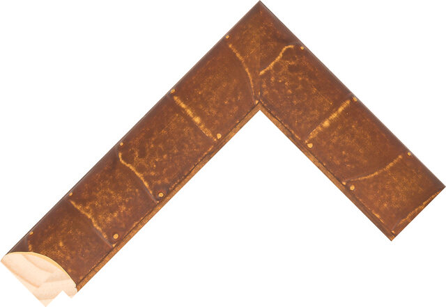 141790610 - Teak - 40mm wide picture frame chevron