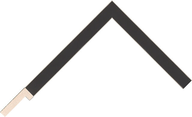 147790 - Black/Silver - 13mm wide picture frame chevron