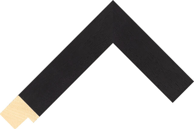 150000167 - Black - 33mm wide picture frame chevron