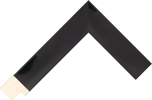 150220167 - Black - 33mm wide picture frame chevron