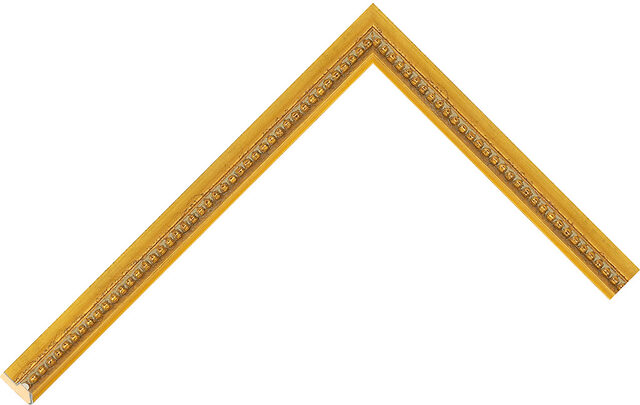 151IG - Gold - 13mm wide picture frame chevron