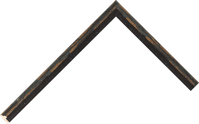 154301 - Black - 13mm wide picture frame chevron