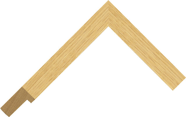 155200000 - Natural - 21mm wide picture frame chevron