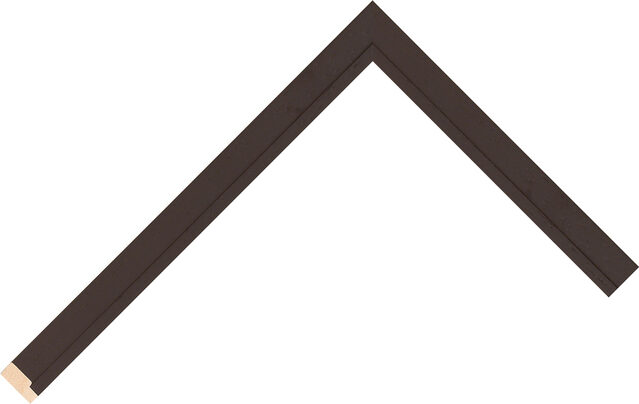 AQ.158499000 - Mahogany - 15mm wide picture frame chevron
