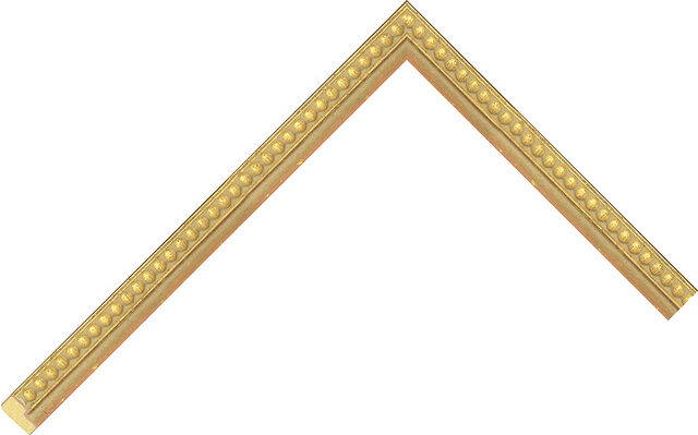 161200000 - Gold - 14mm wide picture frame chevron