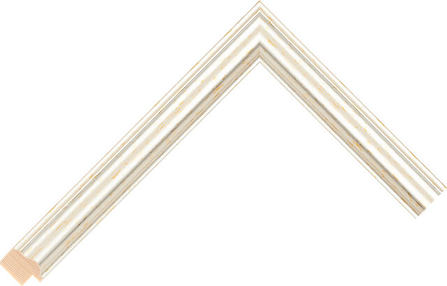 165201358 - Silver - 23mm wide picture frame chevron