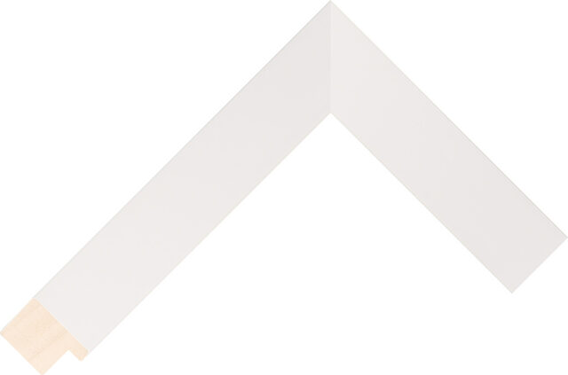 175127000 - White - 30mm wide picture frame chevron