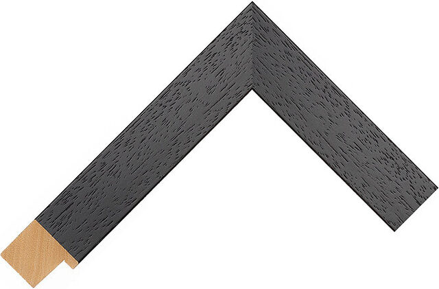 182000167 - Black - 30mm wide picture frame chevron