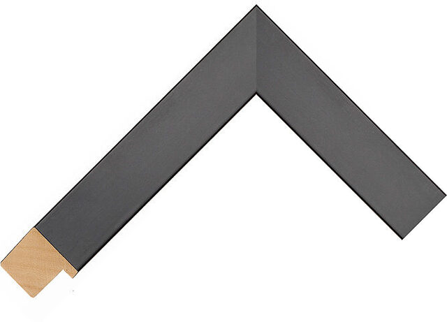 182167000 - Black - 30mm wide picture frame chevron