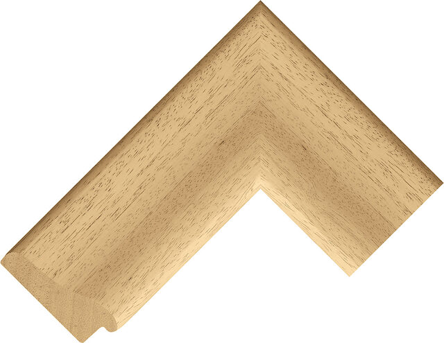192400000 - Natural - 63mm wide picture frame chevron