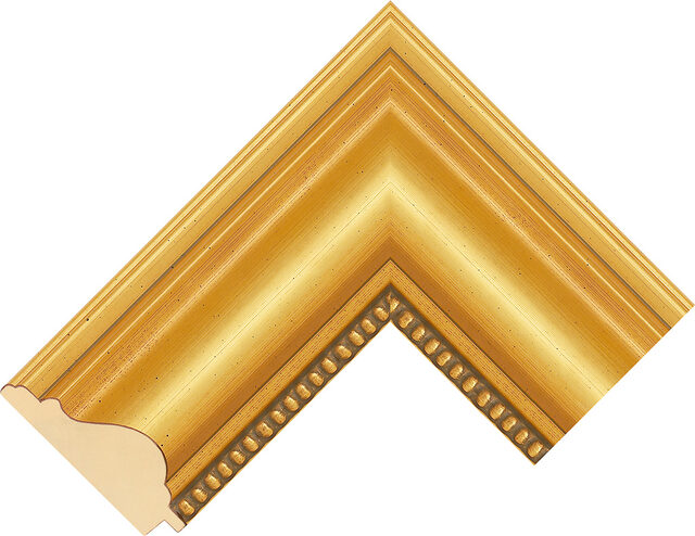 201246000 - Gold - 92mm wide picture frame chevron