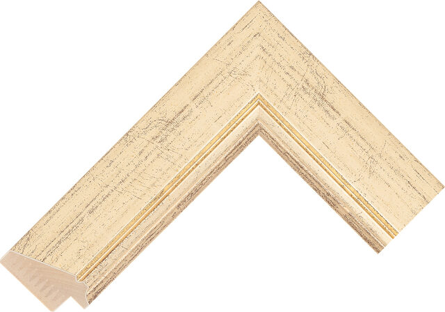 202560246 - Gold - 50mm wide picture frame chevron