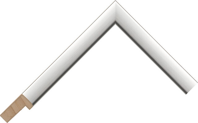 214660 - Silver - 17mm wide picture frame chevron