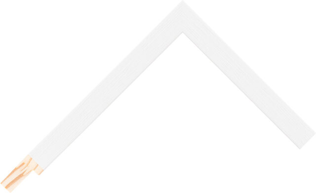 215293011 - White - 15mm wide picture frame chevron