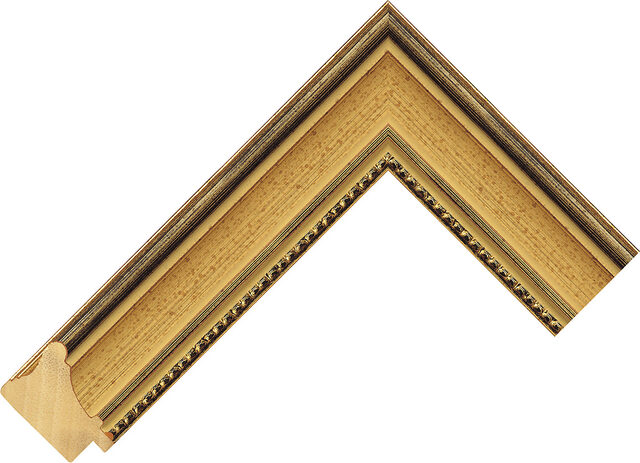 215400246 - Gold - 37mm wide picture frame chevron