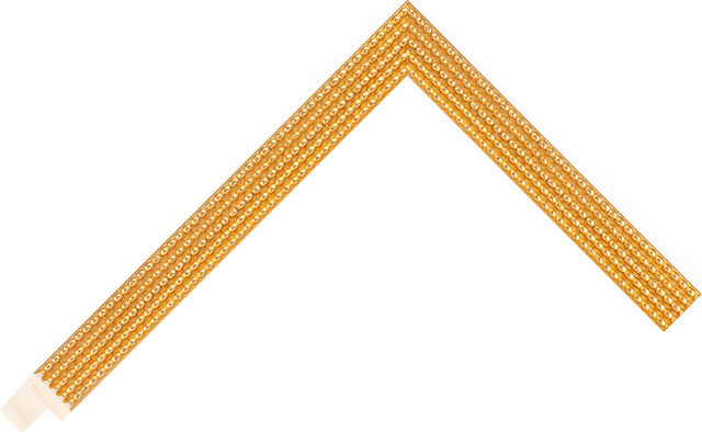 217170005 - Gold - 17mm wide picture frame chevron