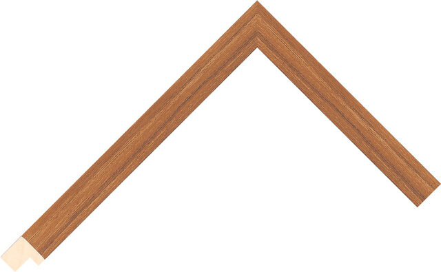 217170532 - Embossed Teak - 17mm wide picture frame chevron