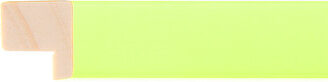 17mm Wide Yellow Flat Frame Moulding for sale by the length, or in bulk (AQ.217172011) profile image