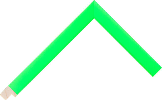 AQ.217172012 - Green - 17mm wide picture frame chevron