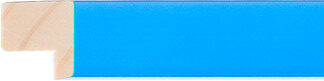17mm Wide Blue Flat Frame Moulding for sale by the length, or in bulk (AQ.217172013) profile image