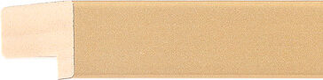 17mm Wide Gold Flat Frame Moulding for sale by the length, or in bulk (AQ.217647000) profile image