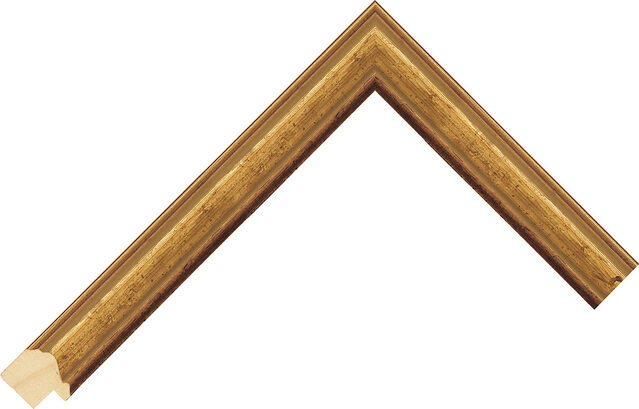 224126600 - Gold - 22mm wide picture frame chevron