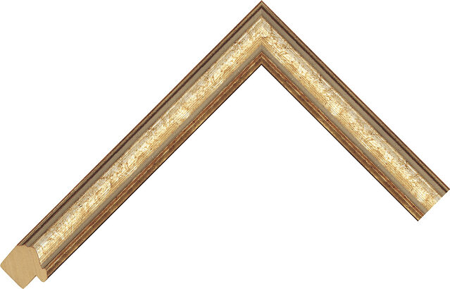 224126700 - Silver - 21mm wide picture frame chevron