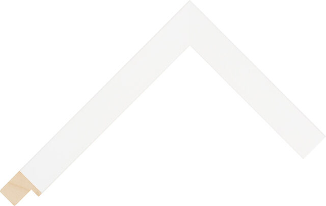 225127000 - White - 20mm wide picture frame chevron