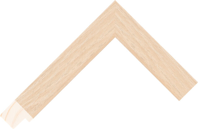 228253013 - Oak - 28mm wide picture frame chevron
