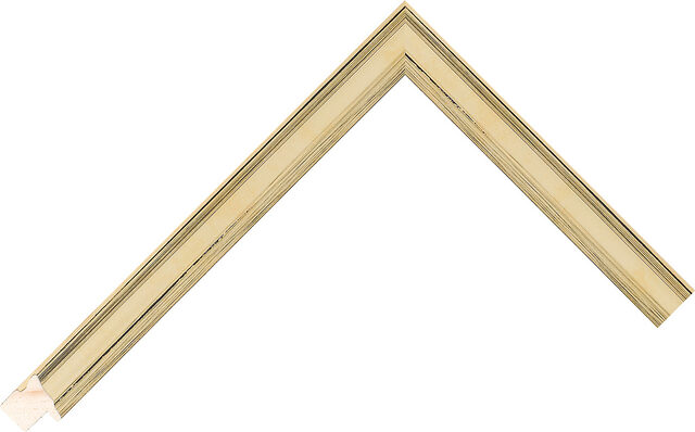 231750753 - Gold/Black - 16mm wide picture frame chevron