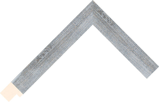 232170549 - Whitewashed Grey - 22mm wide picture frame chevron